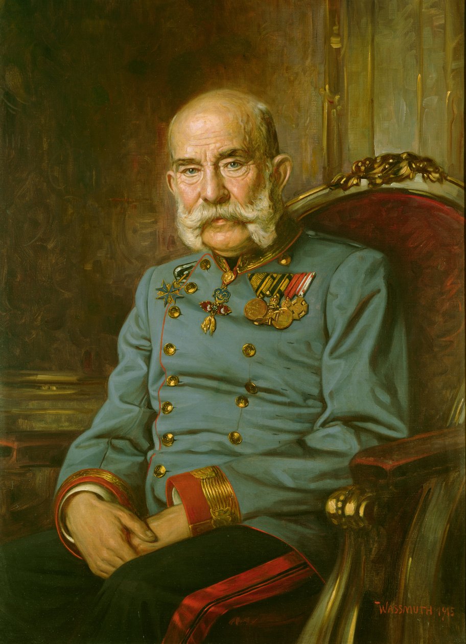 Kaiser Franz Joseph I. von Österreich (1830-1916) von Hermann Wassmuth