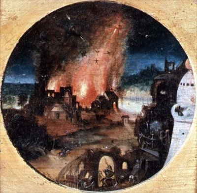 Die Versuchung des heiligen Antonius von Herri met de (c.1510 p.1550) Bles