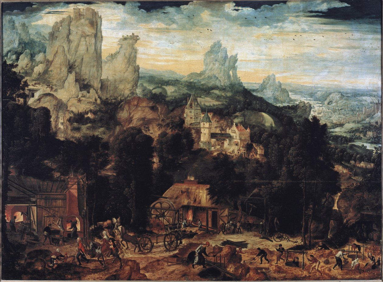 Kupferminen von Herri met de (c.1510 p.1550) Bles