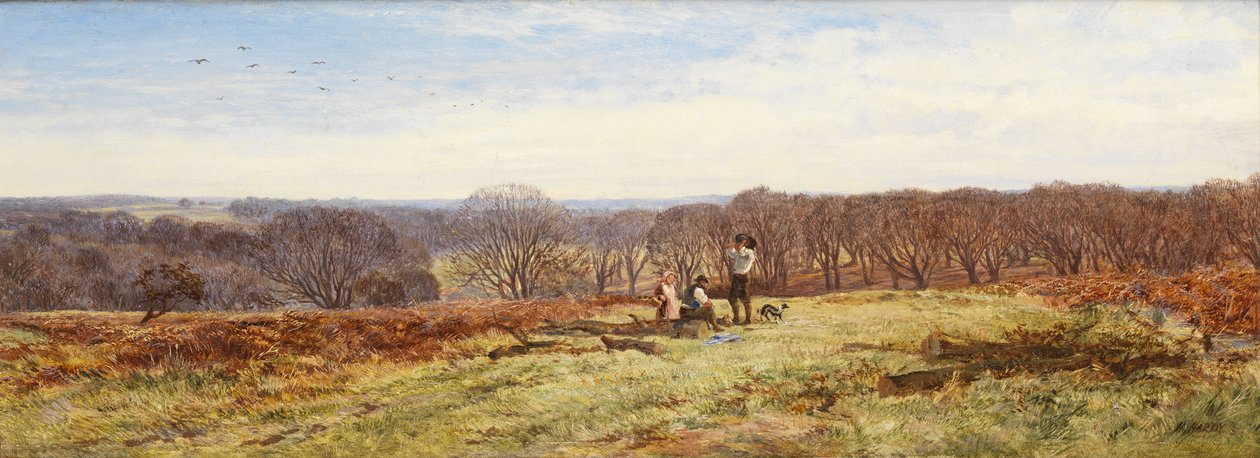 Im New Forest, Hampshire von Heywood Hardy