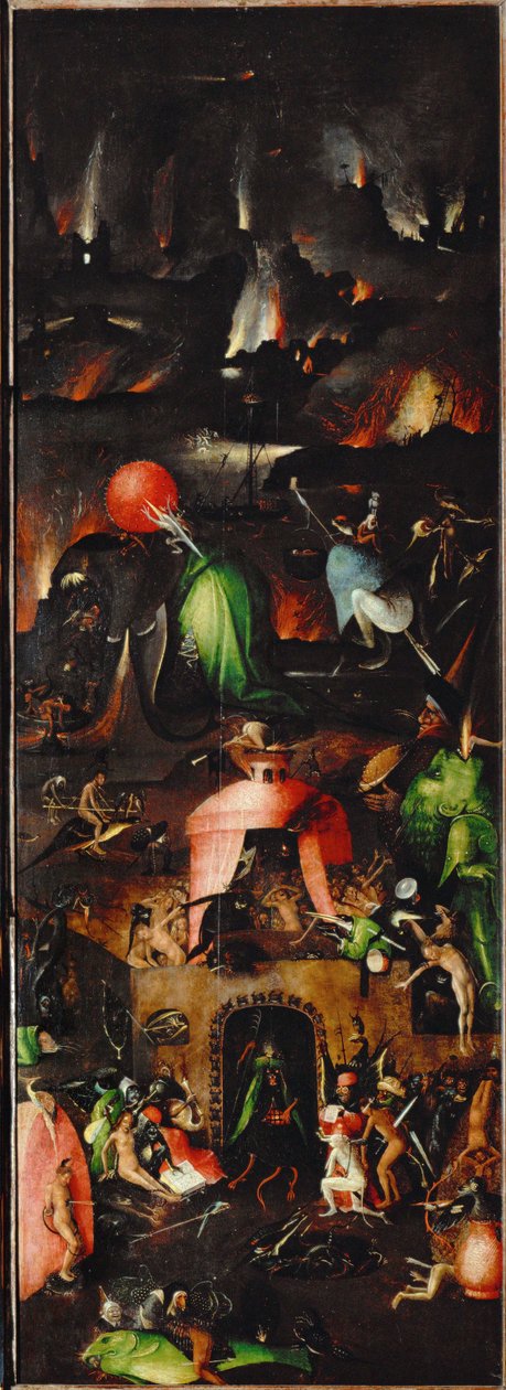 Das Jüngste Gericht: Hölle von Hieronymus Bosch