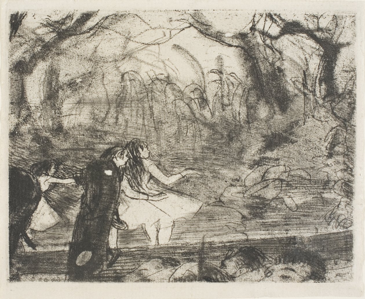 Auf der Bühne III von Hilaire Germain Edgar Degas