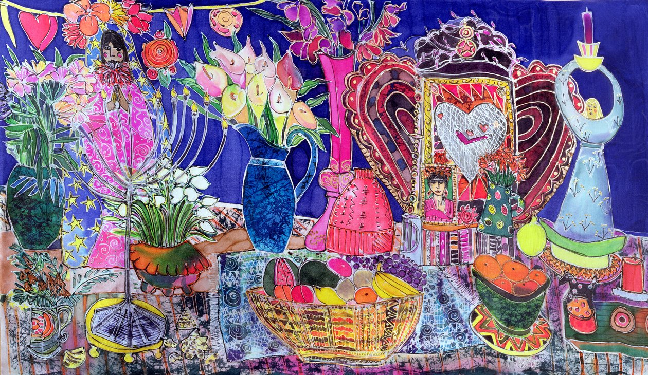 Stillleben mit Kyras Herz, 2005 von Hilary Simon