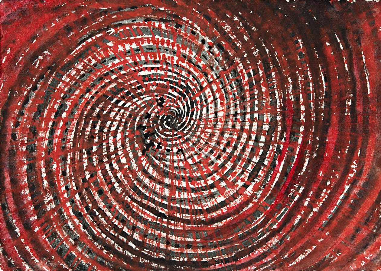Über das Betrachten von Blumen und Bäumen, 1922 von Hilma af Klint