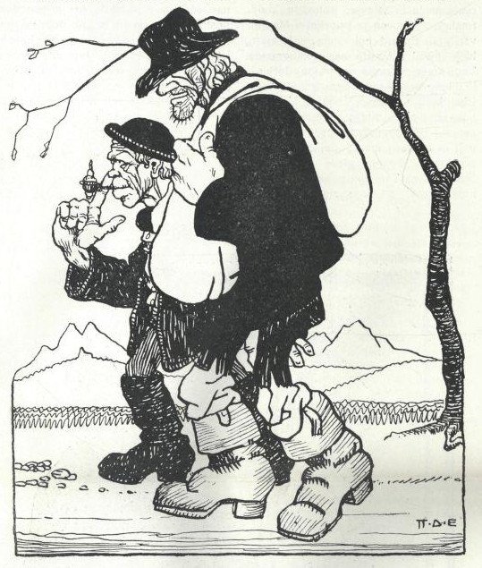 Po javnem shodu SLS v 0rsljinu pri Novem mestu von Hinko Smrekar