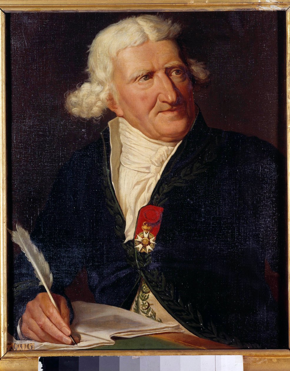 Porträt von Antoine Augustin Parmentier (1737-1813), französischer Militärapotheker und Agronom von Hippolyte Isidore Dupuis Colson