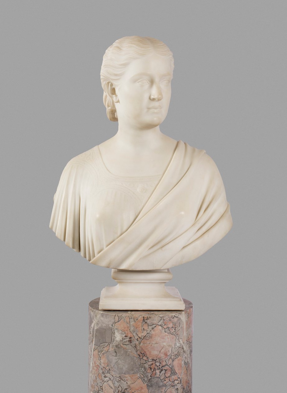Mrs. Potter Palmer von Hiram Powers