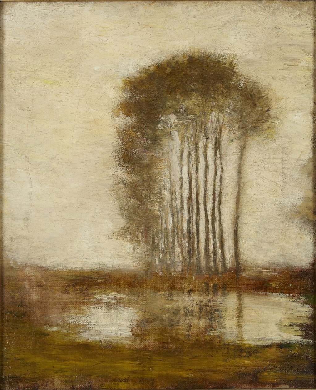 Landschaft mit Pappeln von Homer Dodge Martin