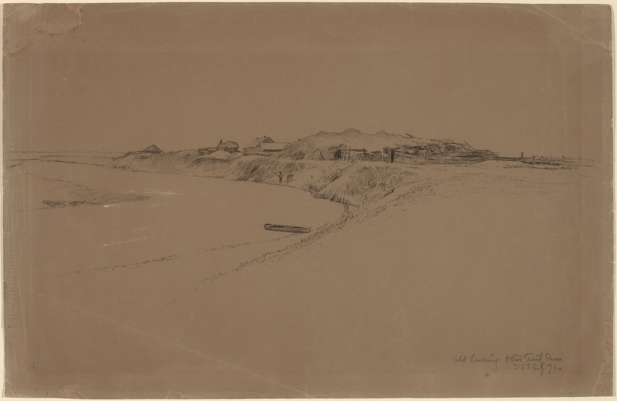 Alte Überquerung, Otter Tail River von Homer Dodge Martin