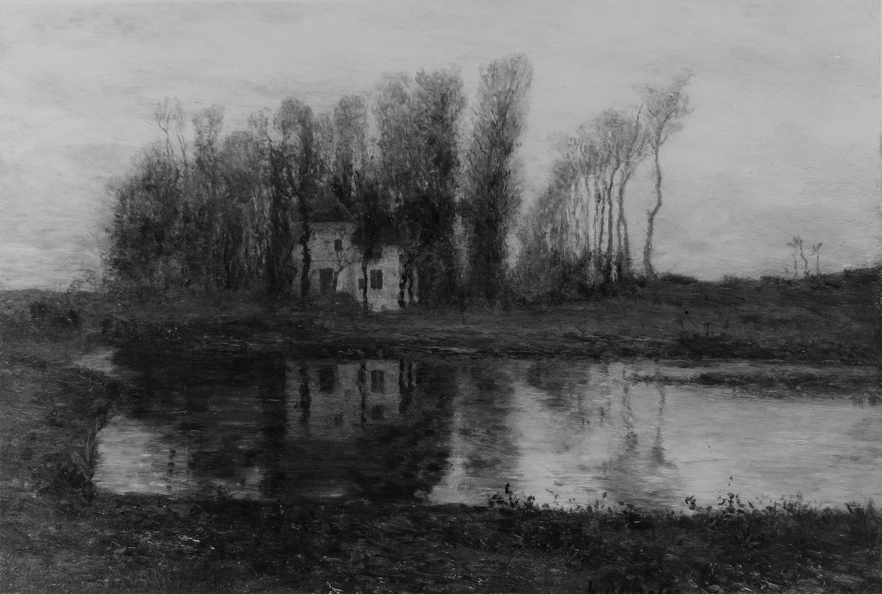 Altes Herrenhaus von Criqueboeuf von Homer Dodge Martin