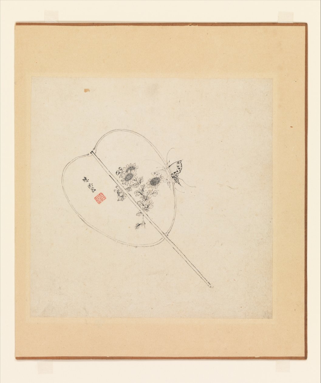 Verschiedene Studien, ein Blatt datiert 1619 von Hongshou Chen