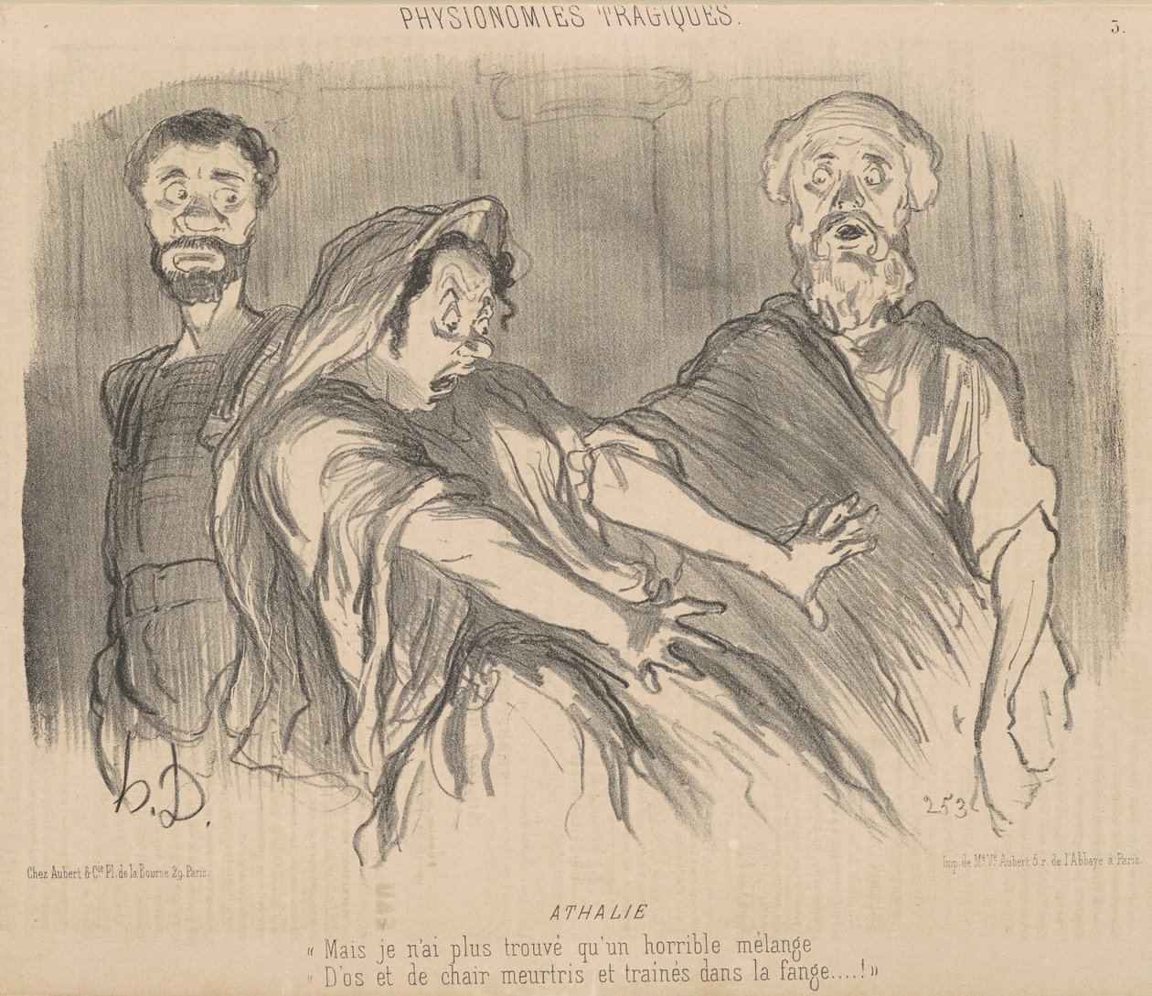 Athalie von Honoré Daumier