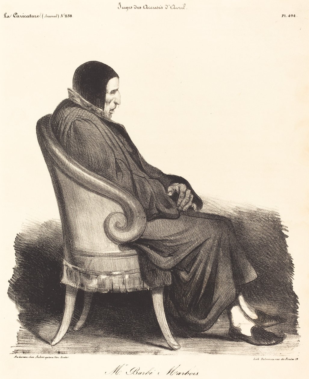 Barbé-Marbois von Honoré Daumier