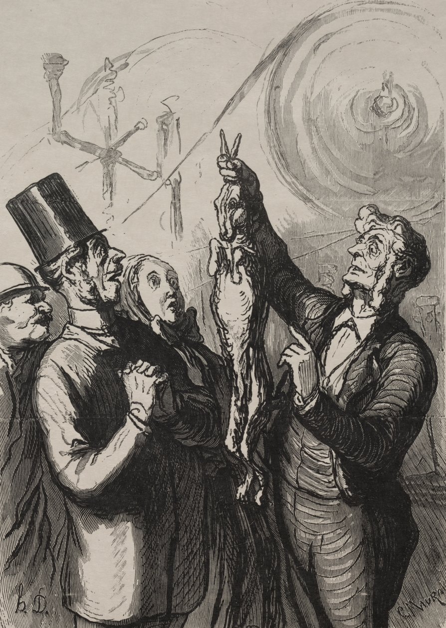 Weltausstellung: In zehn Minuten haben Sie ein Gibelotte und einen Hut von Honoré Daumier