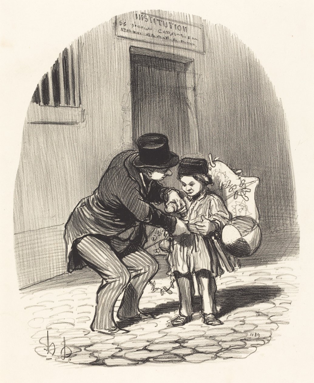 Der Ausflugstag von Honoré Daumier