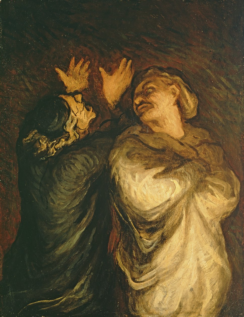 Un Scapin, 1860-62 von Honoré Daumier