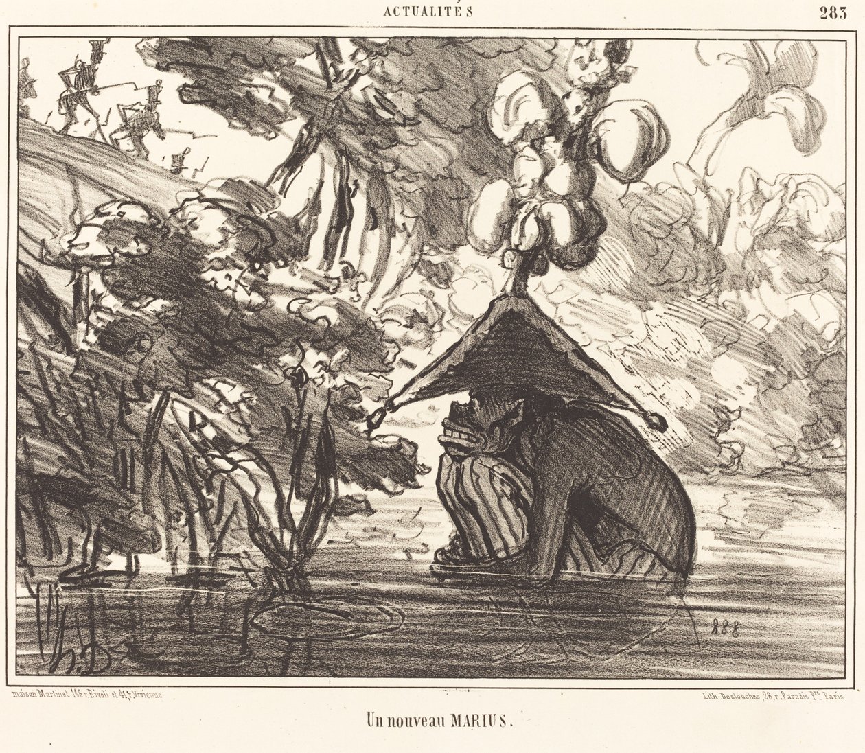 Ein neuer Marius von Honoré Daumier
