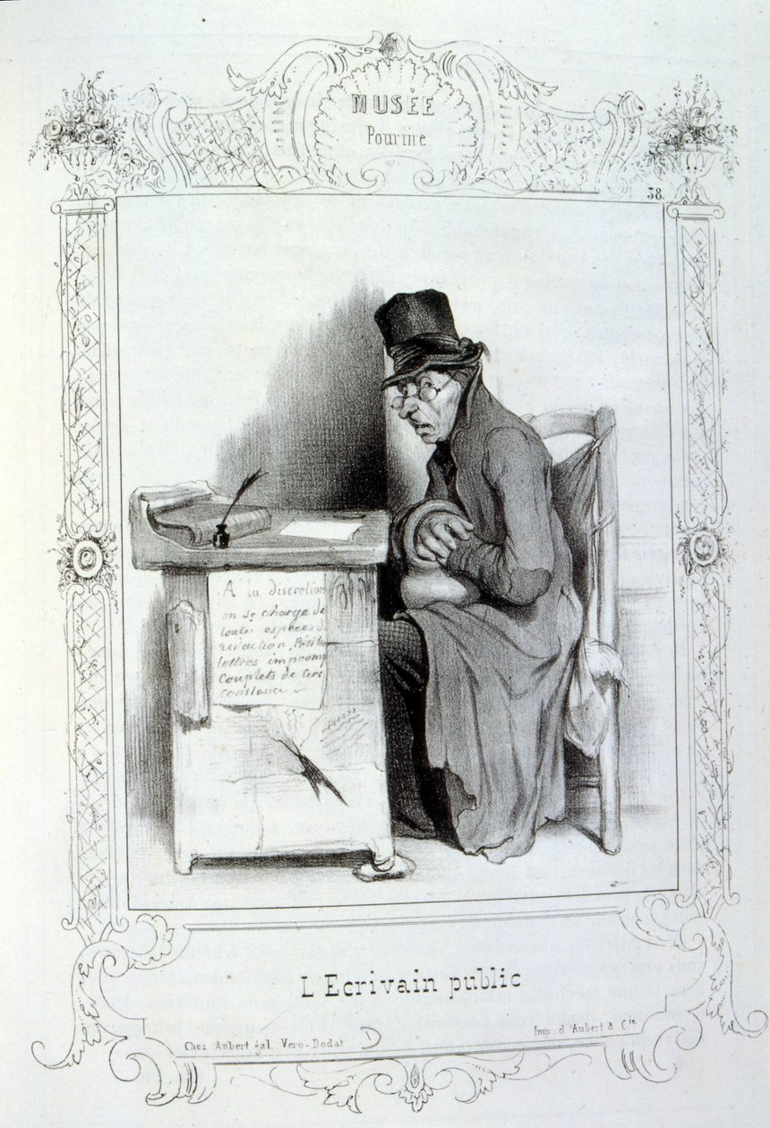Illustrationen über Ideen und Legenden Philipon unter dem Titel Les Cent und Robert Macaire von Honoré Daumier