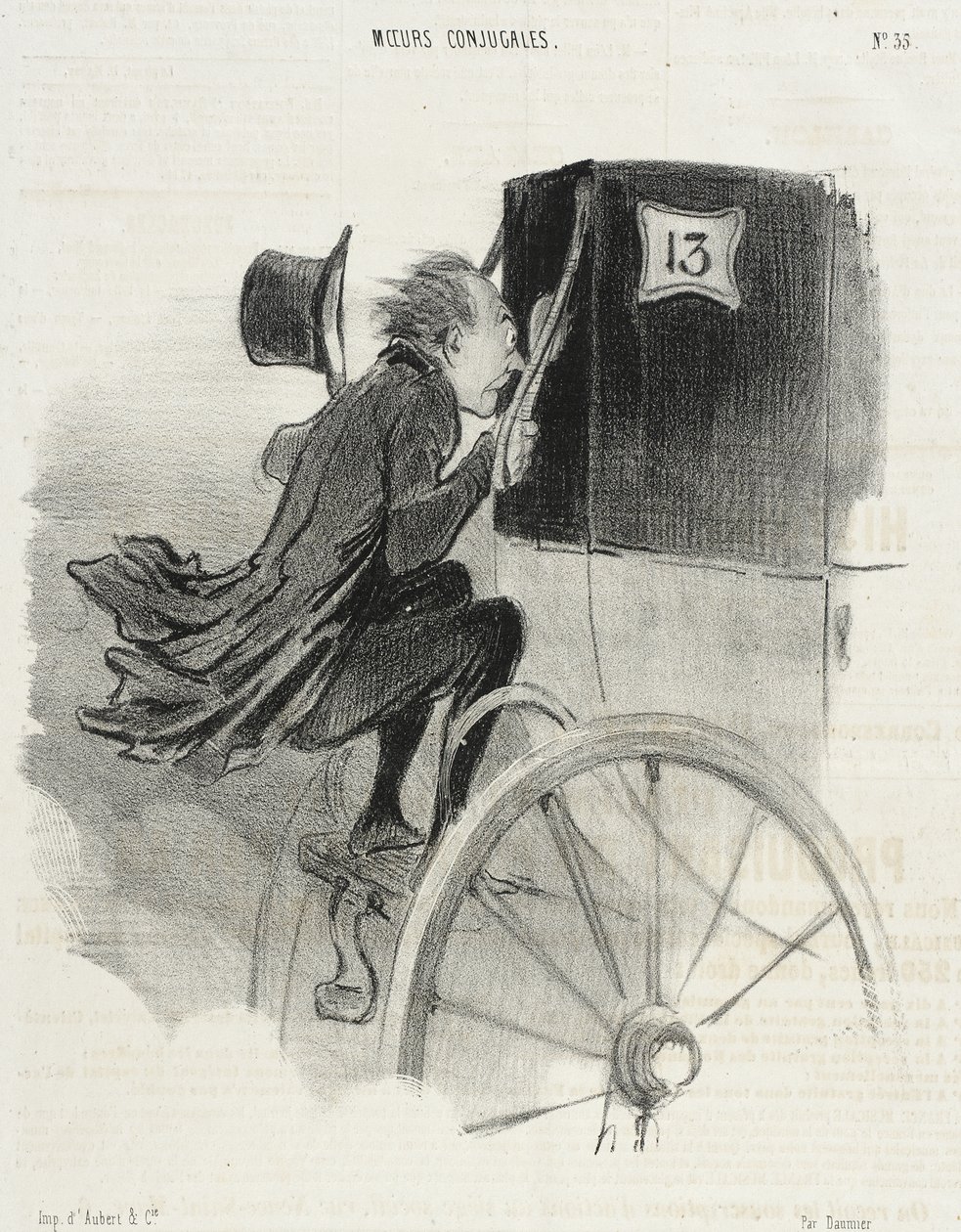Ah! Sehr gut, ich bin sicher!... von Honoré Daumier