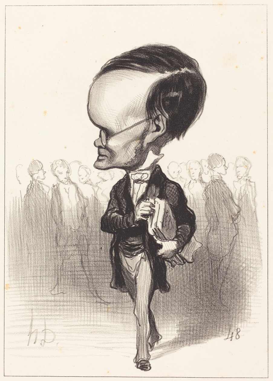Arm. Jacques Lherbette von Honoré Daumier
