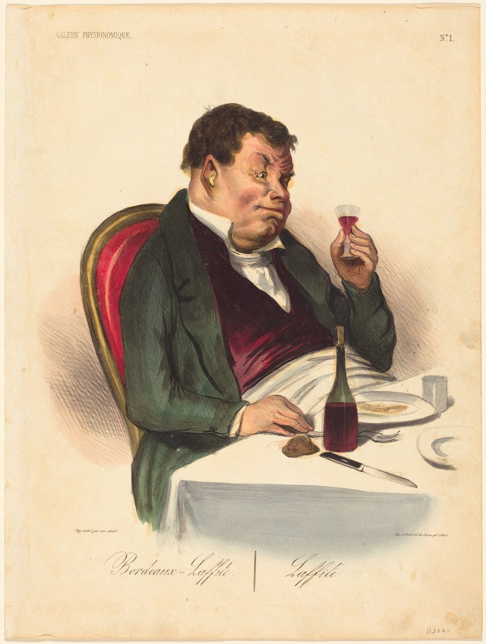 Bordeaux-Laffite von Honoré Daumier