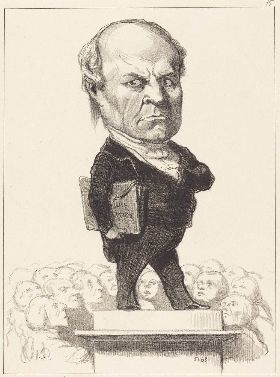 C.H. Odilon Barrot von Honoré Daumier