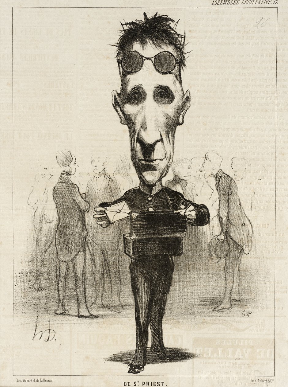 Der St. Priest von Honoré Daumier