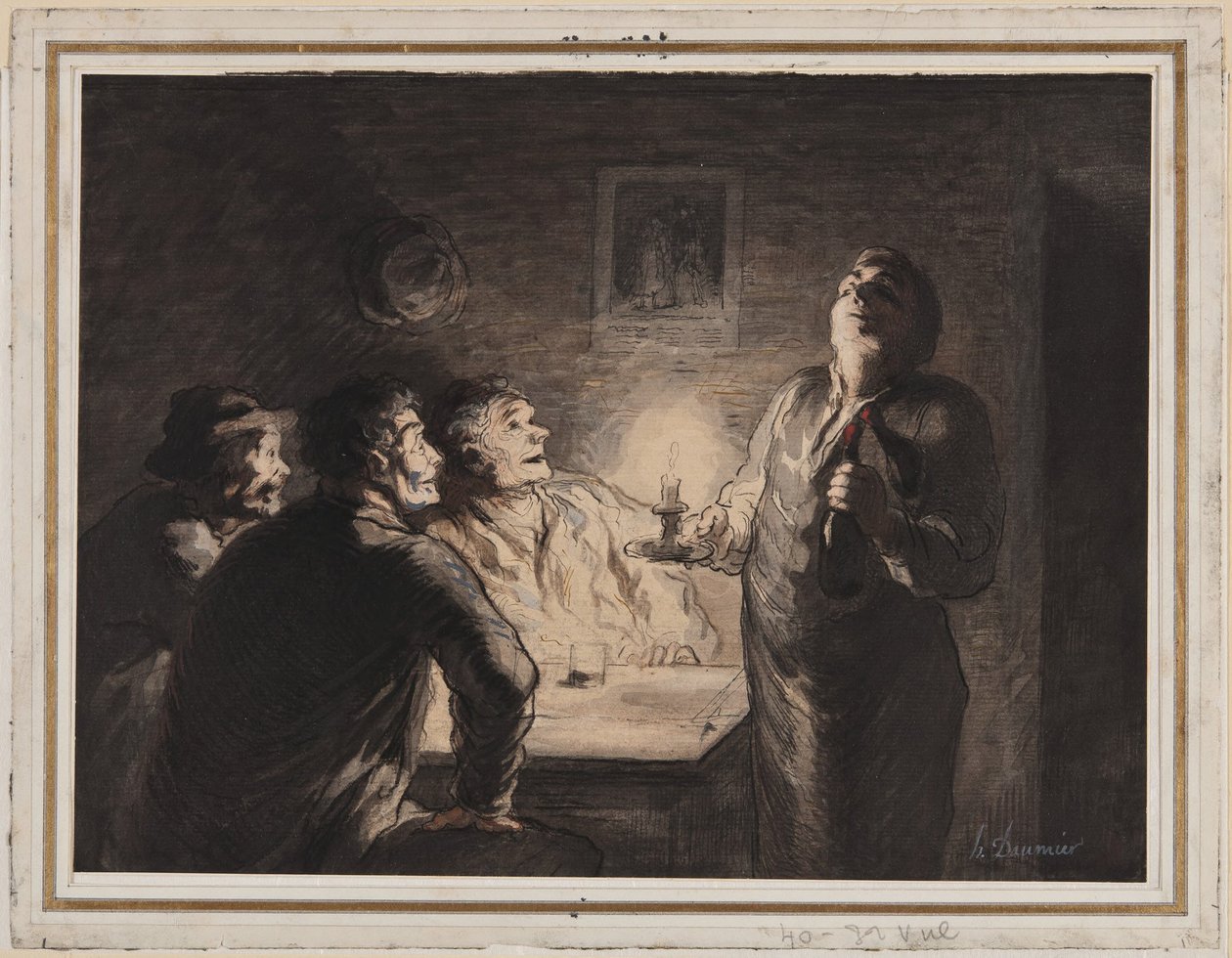 Der feine Jahrgang von Honoré Daumier