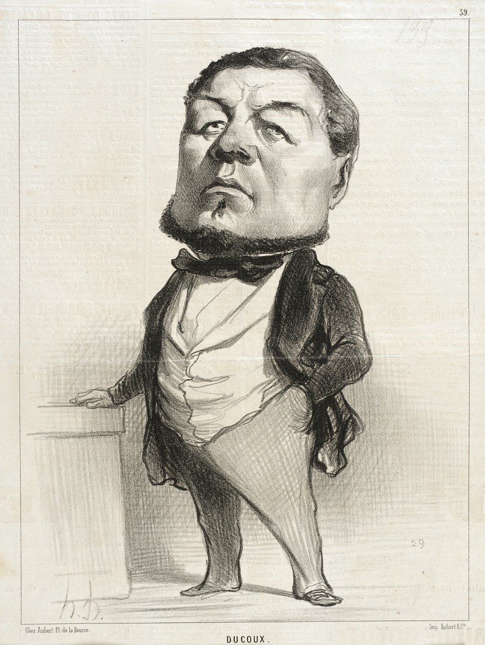 Ducoux von Honoré Daumier