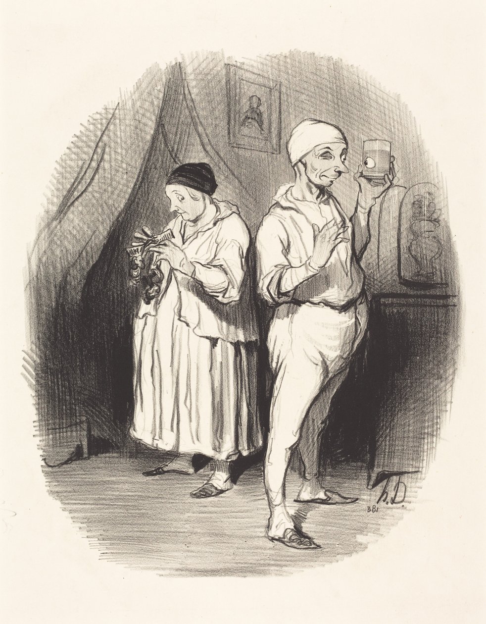 Das Auge des Meisters von Honoré Daumier