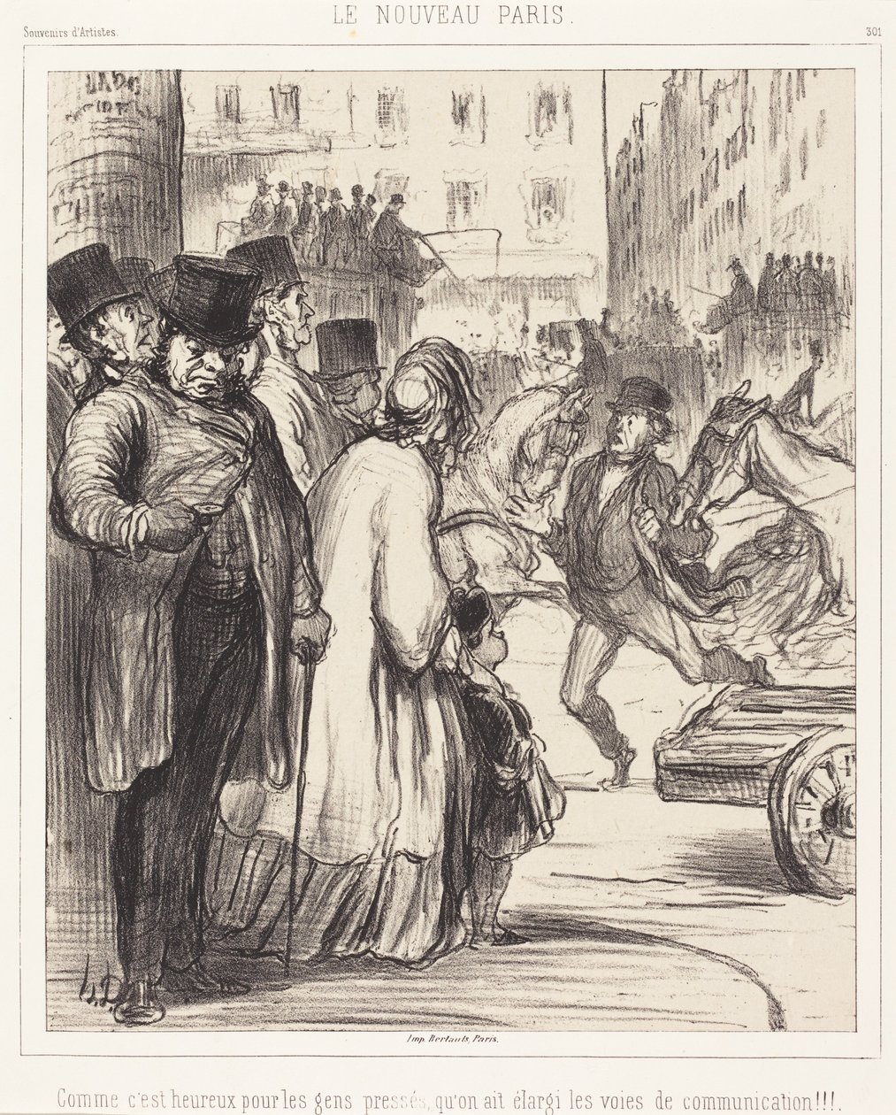 Das neue Paris von Honoré Daumier