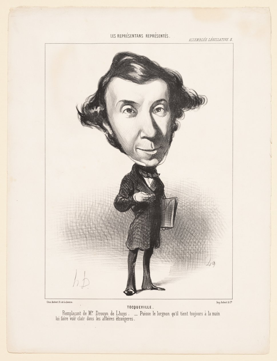 Tocqueville von Honoré Daumier