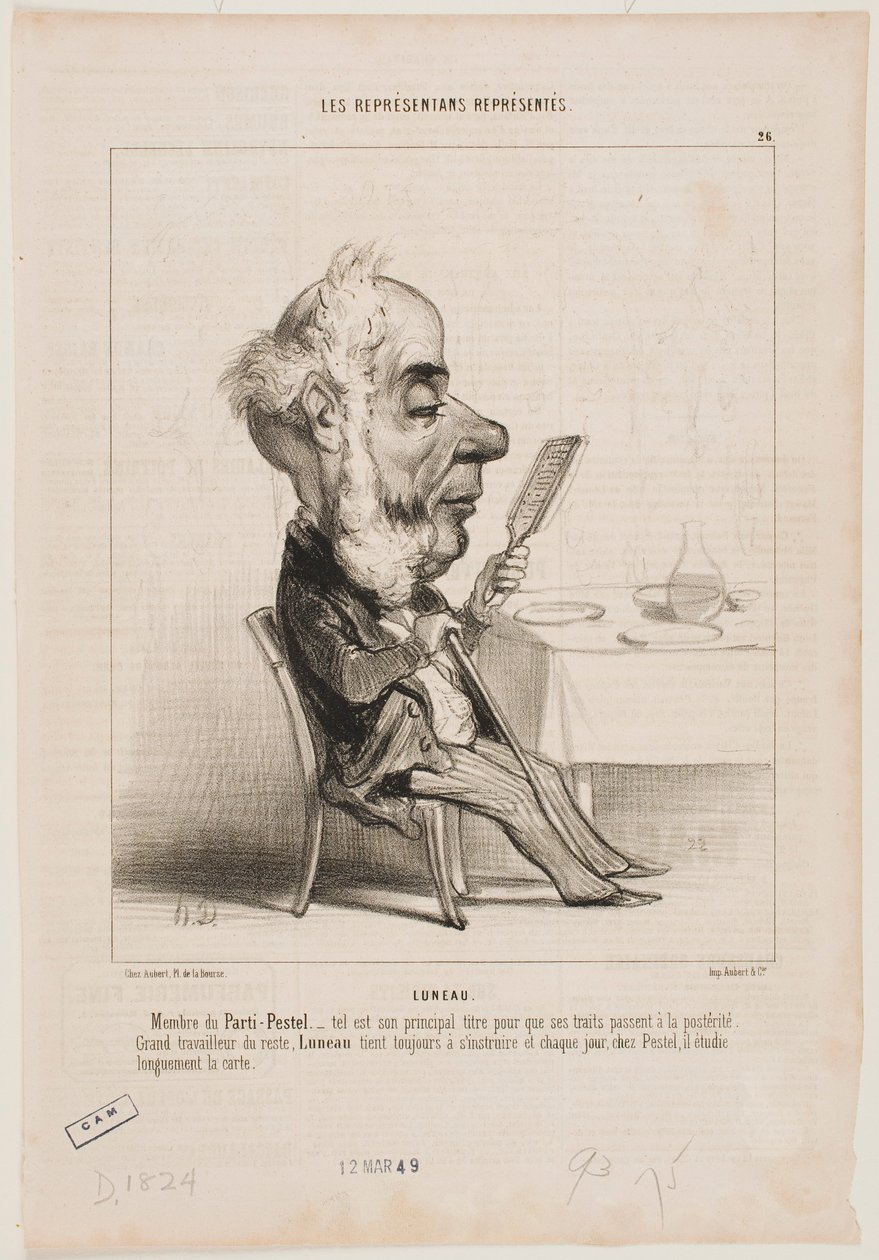 Luneau von Honoré Daumier