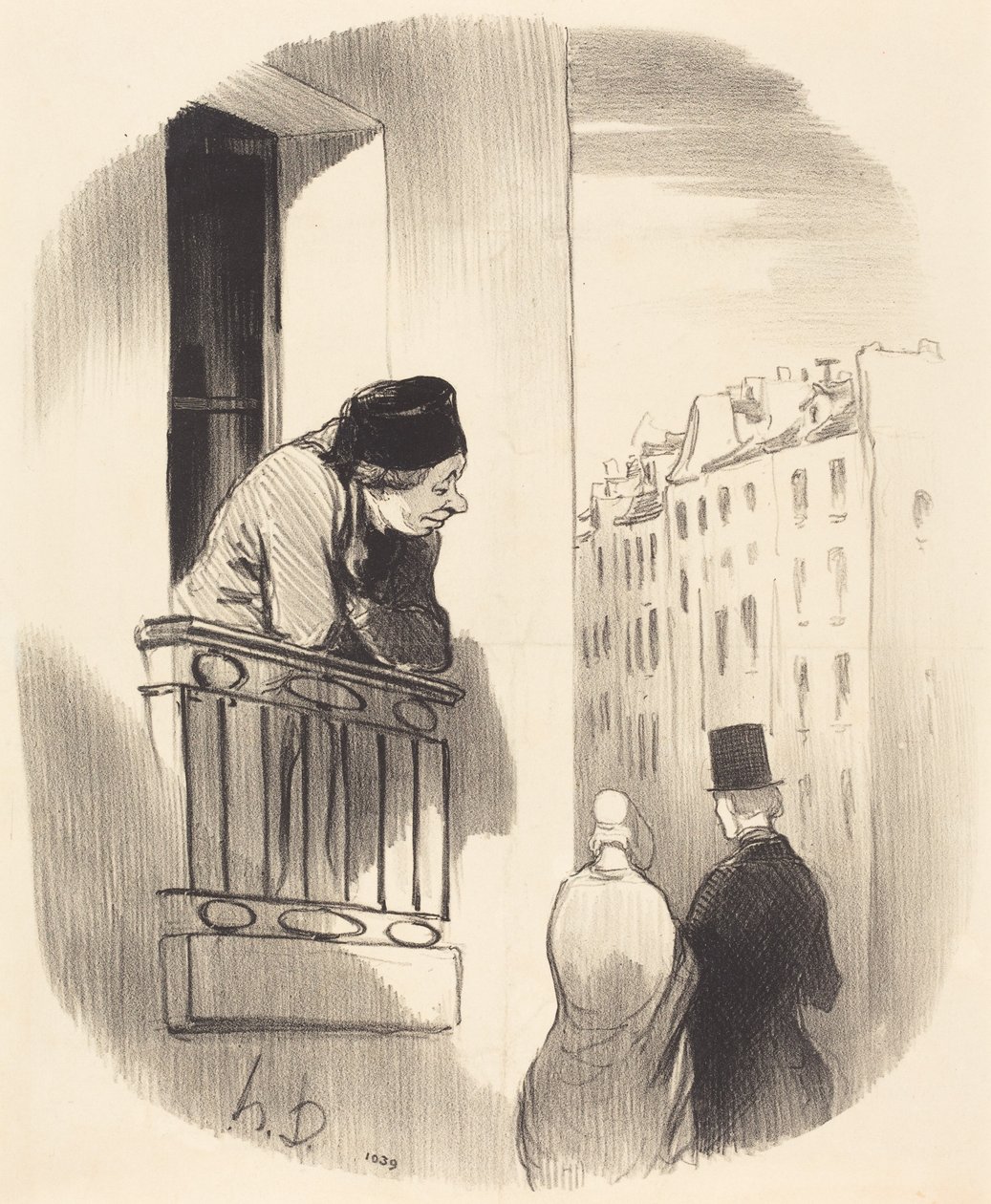 Auch ich war jung... von Honoré Daumier