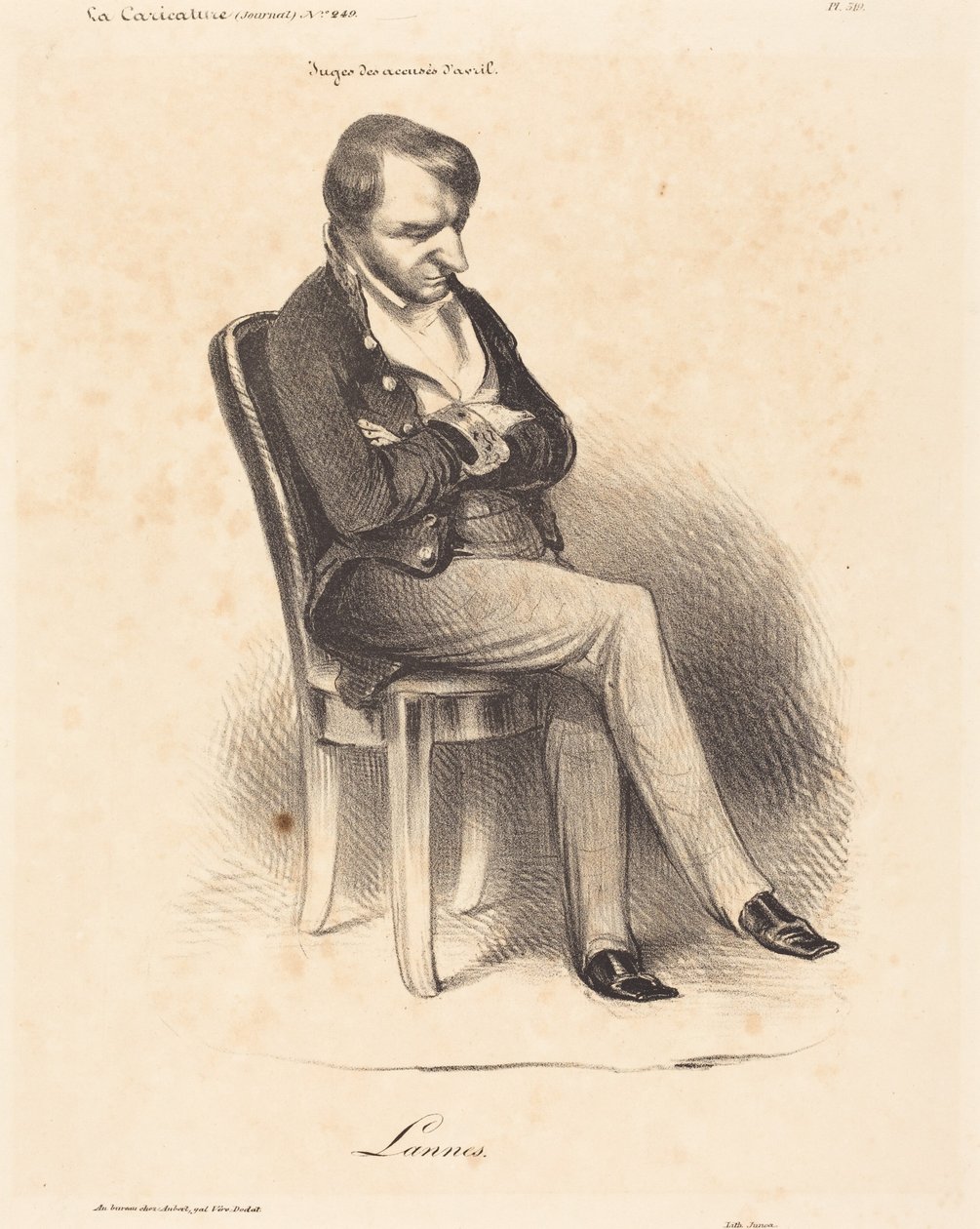 Napoléon Lannes von Honoré Daumier