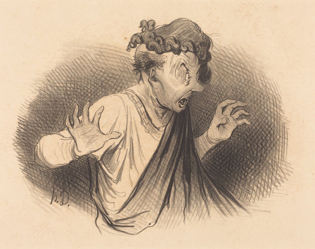Für wen sind diese Schlangen... von Honoré Daumier