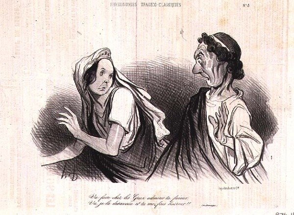 Physiognomie der Charaktere der klassischen Tragödie; 