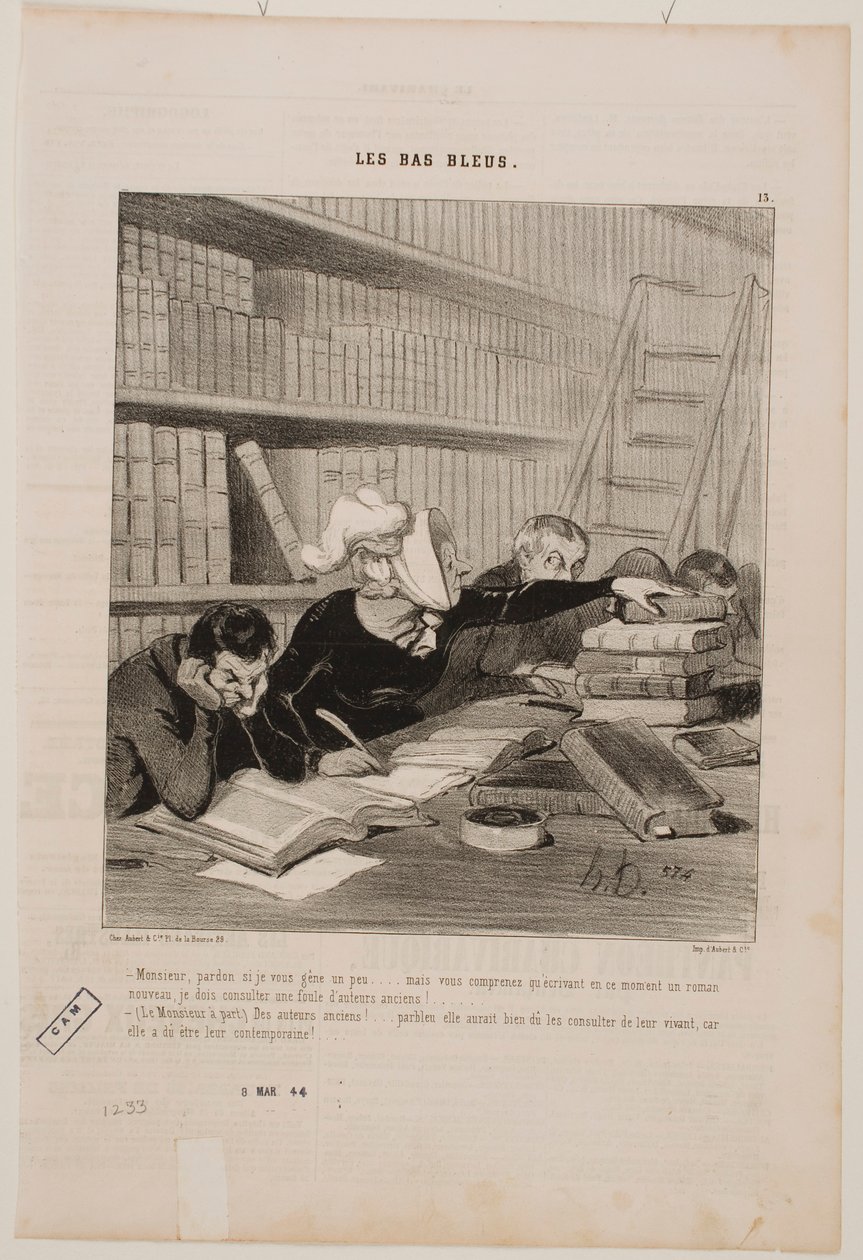 Entschuldigung, dass ich Sie störe, Sir... von Honoré Daumier