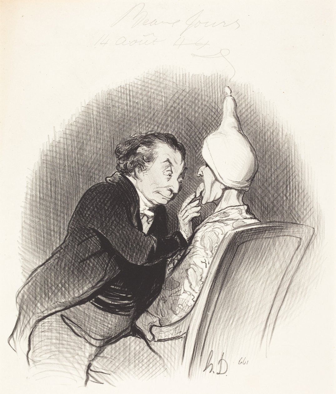 Ein glücklicher Fund von Honoré Daumier