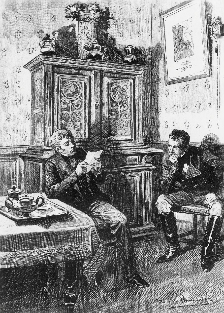 Illustration von Daniel Hernandez für Der Landarzt von Honore de Balzac