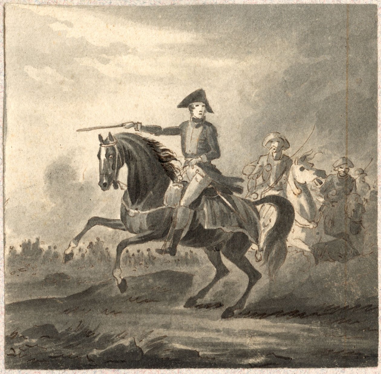 General zu Pferd von Horace Vernet