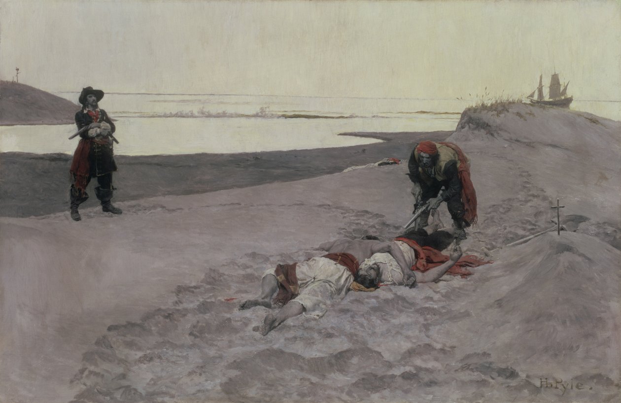 Tote Männer erzählen keine Geschichten, 1899 von Howard Pyle