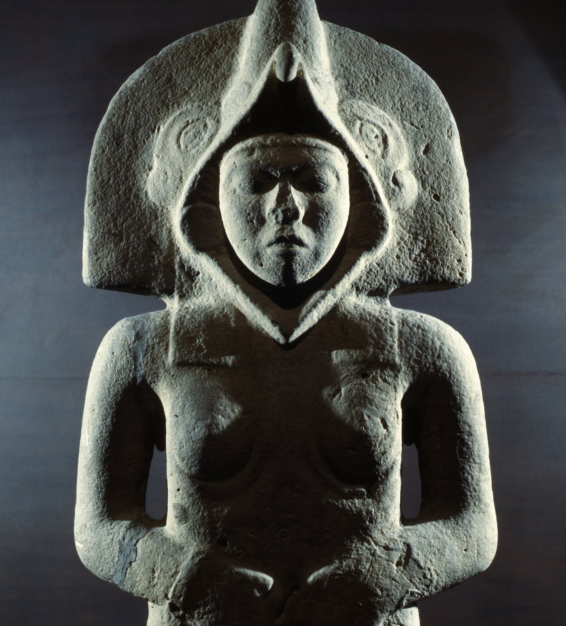 Skulptur der Fruchtbarkeitsgöttin, aus Tepetzintla, Mexiko von Huaxtec