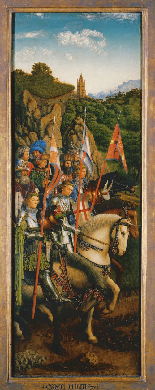 Die Ritter Christi von Hubert & Jan van (1390 1441) Eyck