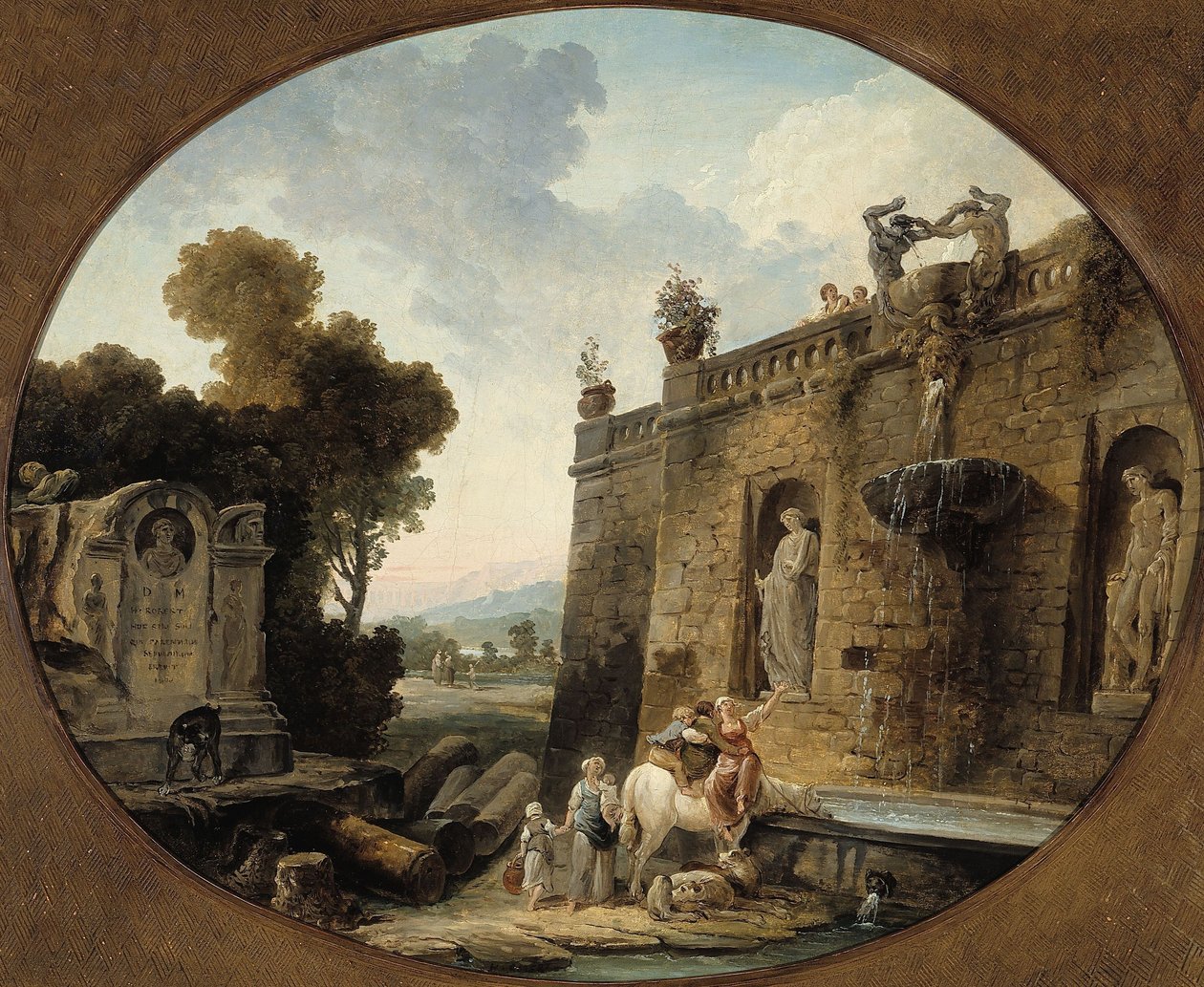 Die Tränke von Hubert Robert