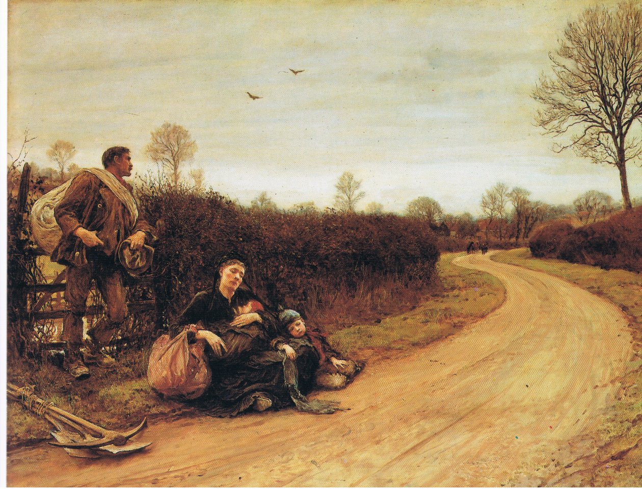 Schwere Zeiten von Hubert von Herkomer