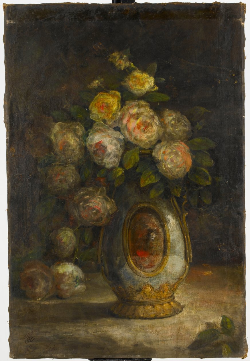 Stillleben mit Rosen von Hüseyin Zekai Paşa