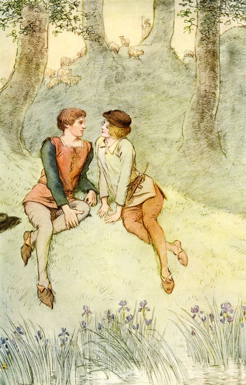 Wie es euch gefällt von William Shakespeare von Hugh Thomson