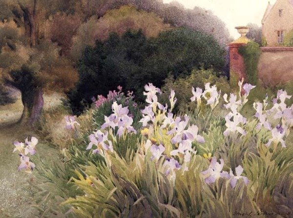 Burton Bradstock, Dorset, gegen Abend von Hugh L. Norris