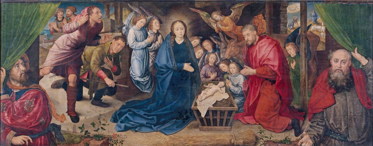 Die Anbetung der Hirten von Hugo van der Goes